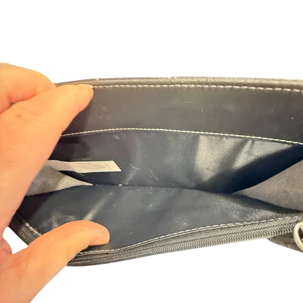 Franklin Covey Faux Leather Planner Organizer Tabs and‎ Pockets Black